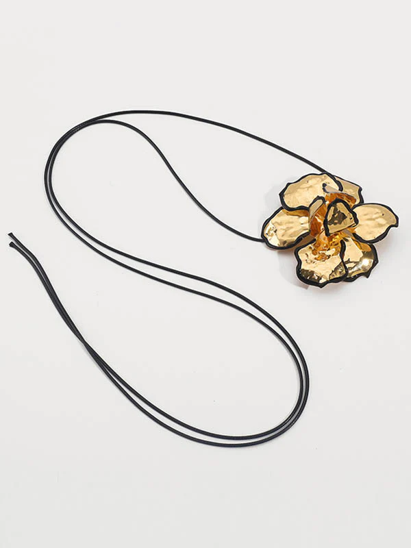 Flower Shape Tied Necklaces Accessories - Image 14