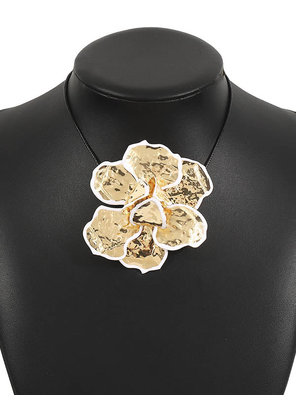 Flower Shape Tied Necklaces Accessories - Image 16