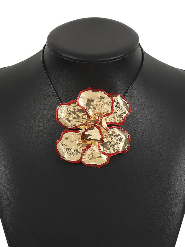Flower Shape Tied Necklaces Accessories - Image 17