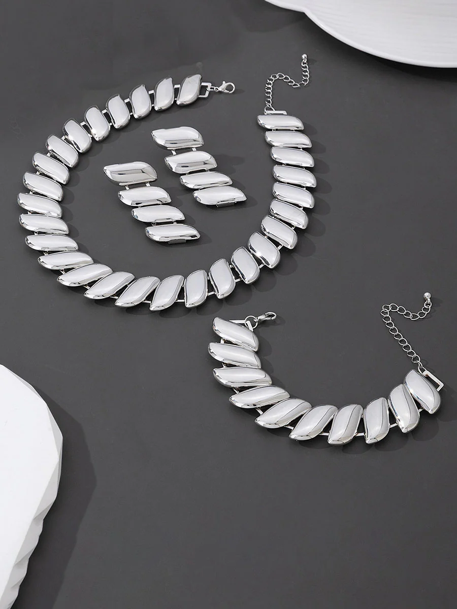 Geometric Bracelet Accessories Earrings Accessories Necklaces Accessories - Image 3