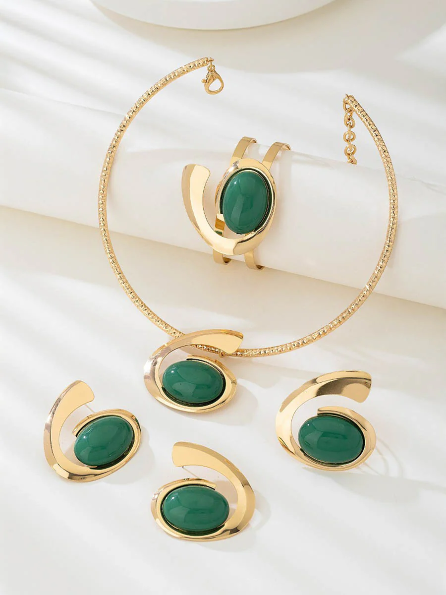 Geometric Bracelet Accessories Earrings Accessories Necklaces Accessories Rings Accessories - Image 3