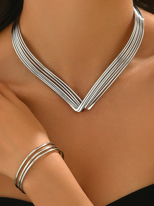 Geometric Bracelet Accessories Necklaces Accessories - Image 2