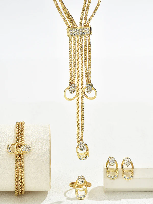 Geometric Bracelet Accessories Necklaces Accessories Rings Accessories - Image 3