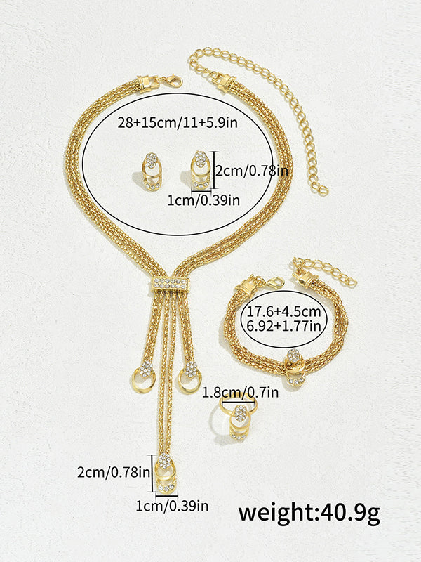 Geometric Bracelet Accessories Necklaces Accessories Rings Accessories - Image 5