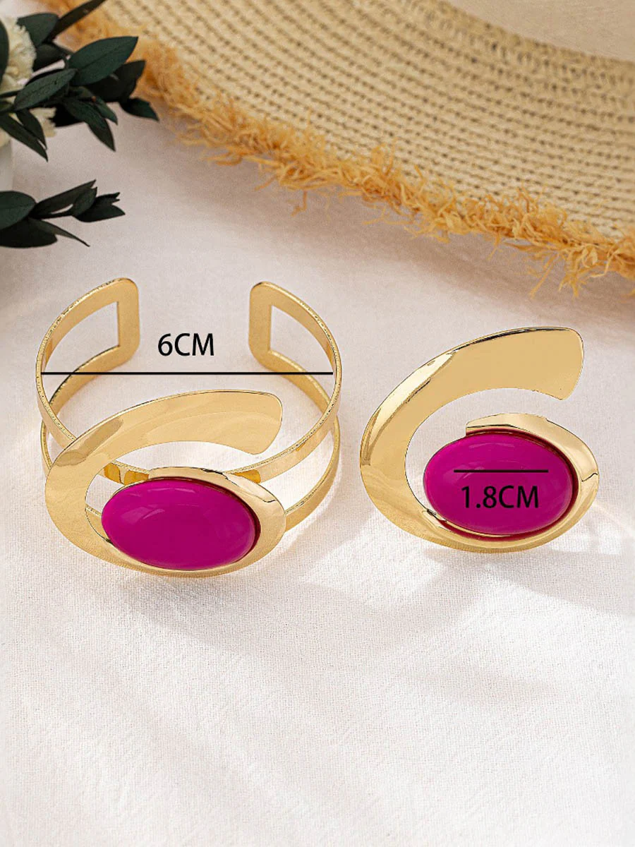 Geometric Bracelet Accessories Rings Accessories - Image 5