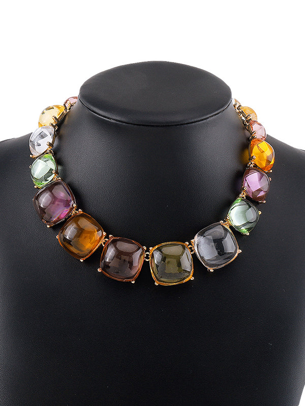 Geometric Dainty Necklace Necklaces Accessories - Image 10