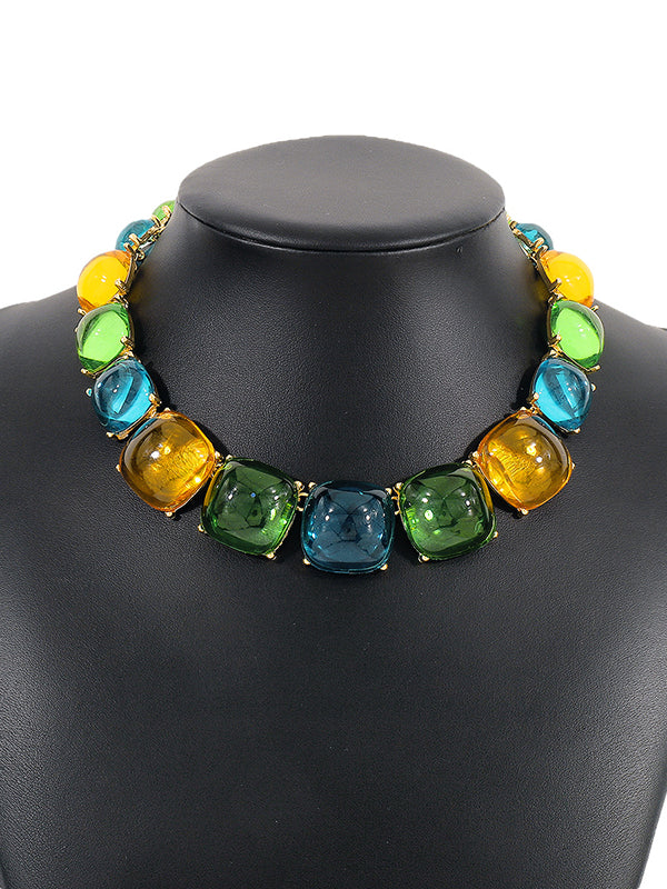 Geometric Dainty Necklace Necklaces Accessories - Image 11