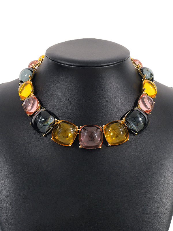 Geometric Dainty Necklace Necklaces Accessories - Image 12