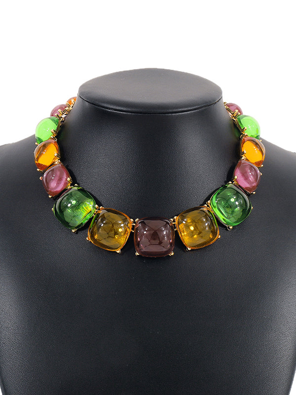 Geometric Dainty Necklace Necklaces Accessories - Image 15