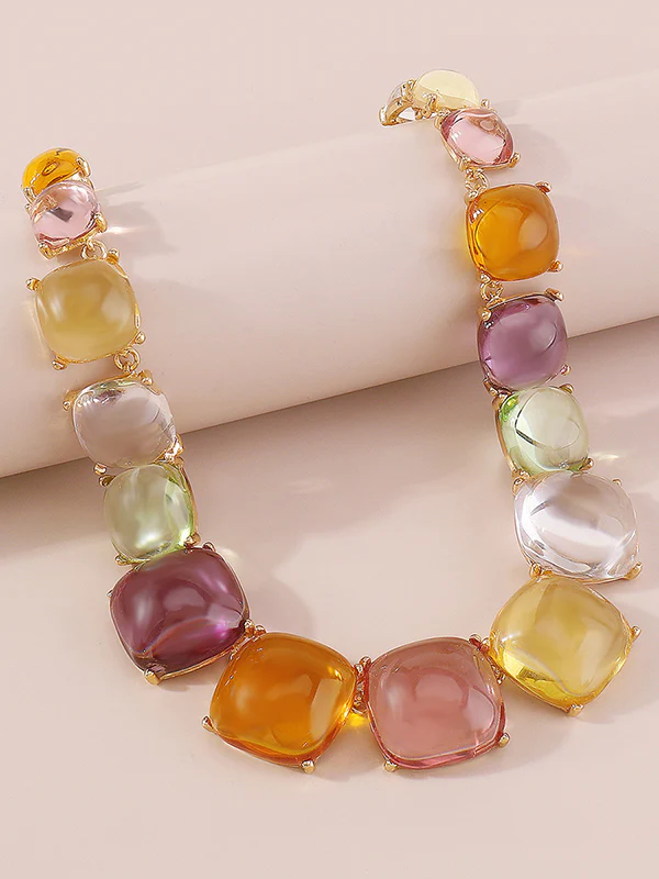 Geometric Dainty Necklace Necklaces Accessories - Image 16