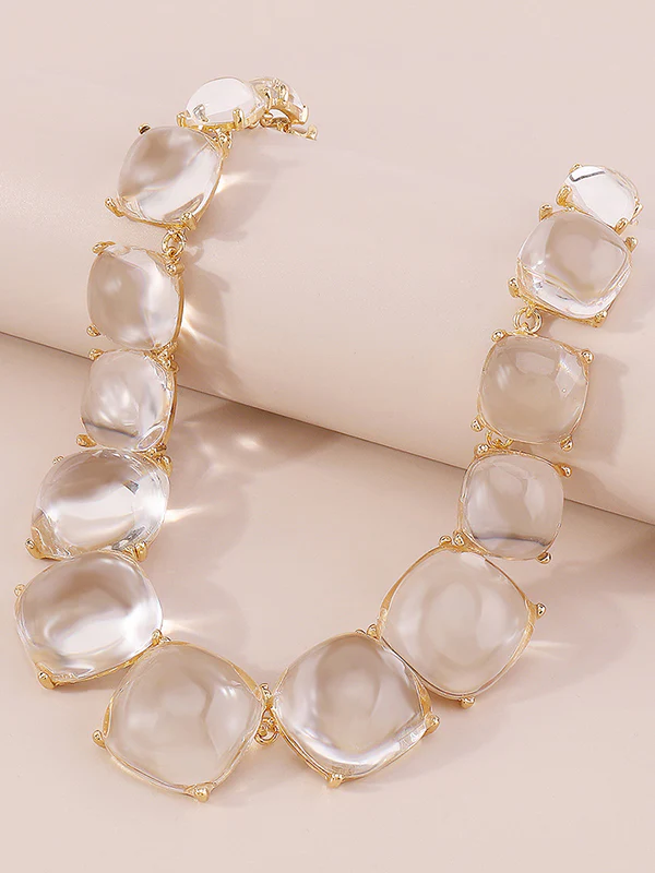 Geometric Dainty Necklace Necklaces Accessories - Image 24