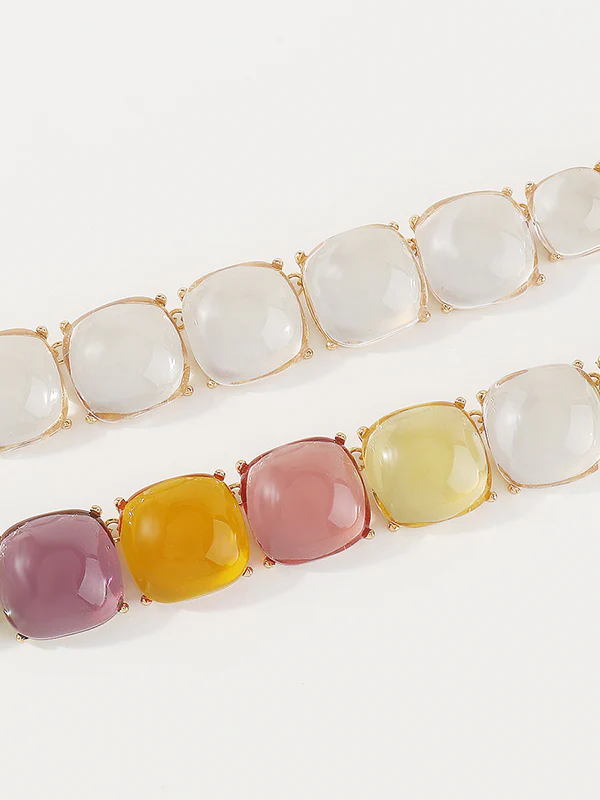 Geometric Dainty Necklace Necklaces Accessories - Image 26