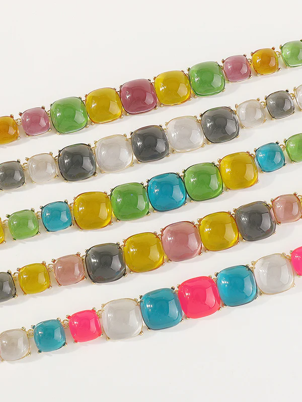 Geometric Dainty Necklace Necklaces Accessories - Image 27