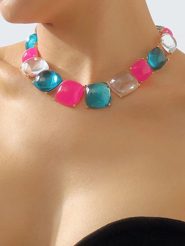 Geometric Dainty Necklace Necklaces Accessories - Image 6