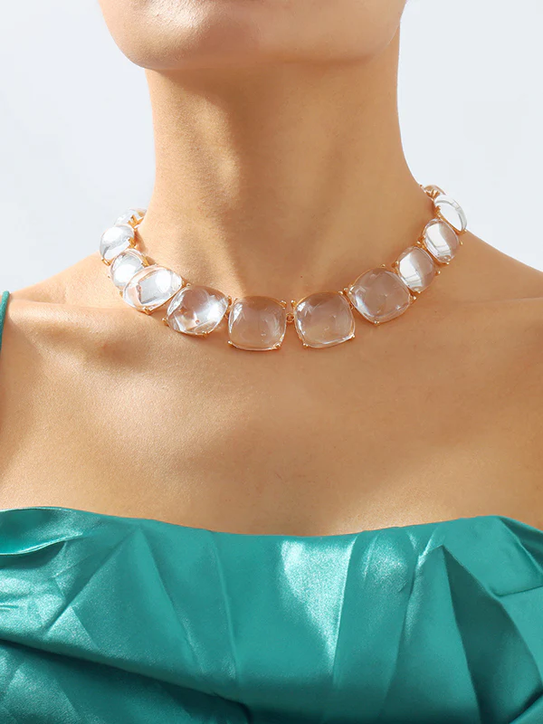 Geometric Dainty Necklace Necklaces Accessories - Image 8