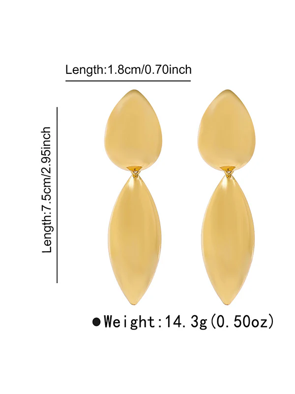 Geometric Drop Earrings - Image 10