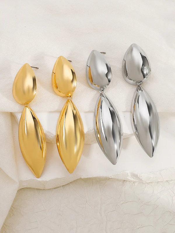 Geometric Drop Earrings - Image 5