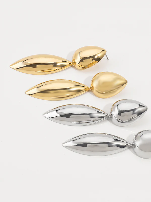 Geometric Drop Earrings - Image 7