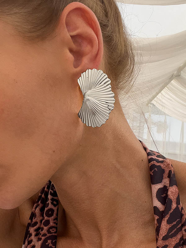 Geometric Drop Earrings - Image 4