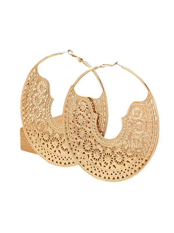 Geometric Drop Earrings - Image 5