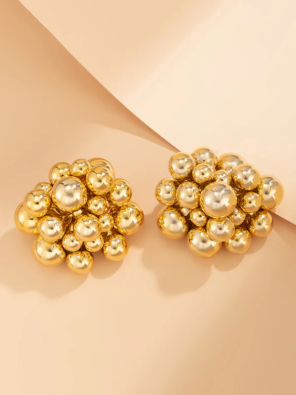 Geometric Drop Earrings - Image 5