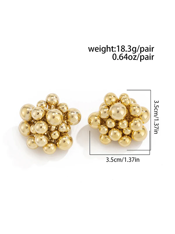 Geometric Drop Earrings - Image 6