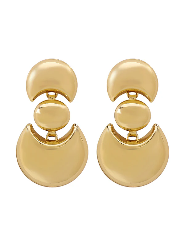 Geometric Drop Earrings - Image 7