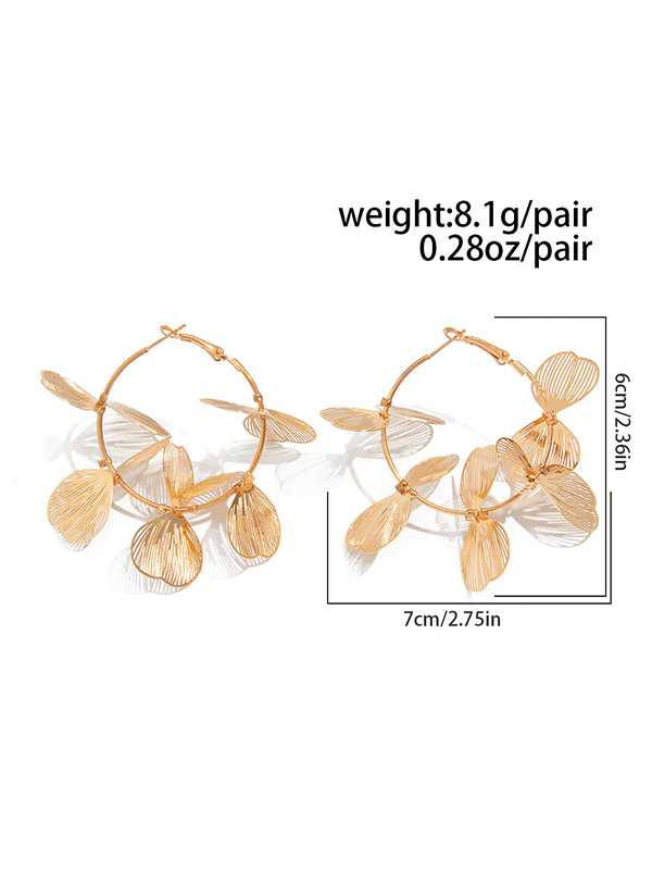 Geometric Drop Earrings - Image 11