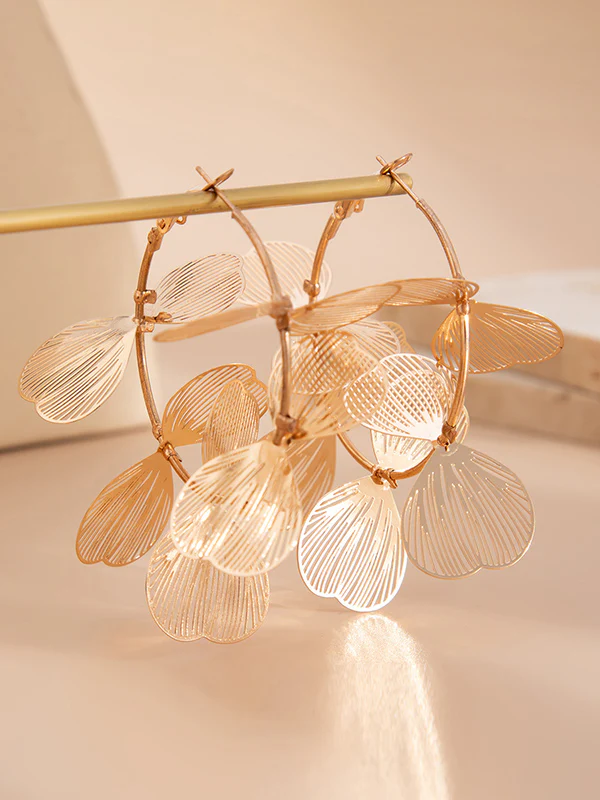 Geometric Drop Earrings - Image 5