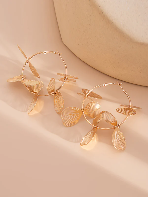 Geometric Drop Earrings - Image 6