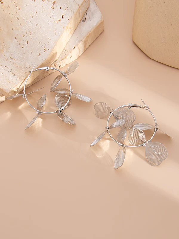 Geometric Drop Earrings - Image 9