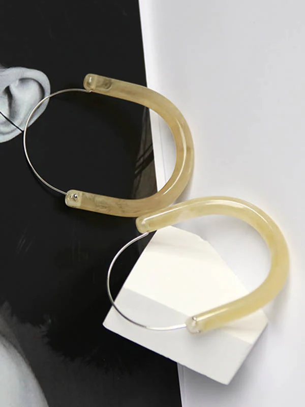 Geometric Drop Earrings - Image 10