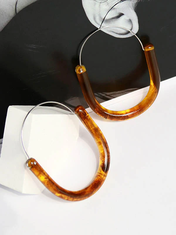 Geometric Drop Earrings - Image 6
