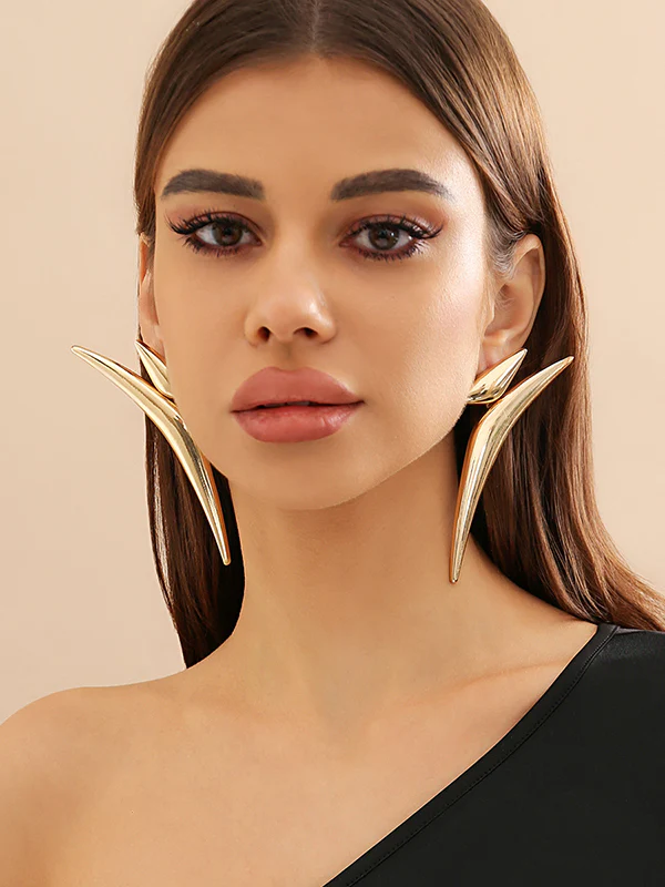 Geometric Drop Earrings - Image 6