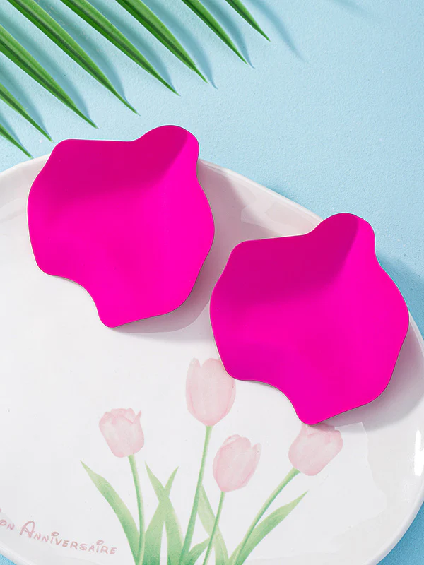 Geometric Drop Earrings - Image 2