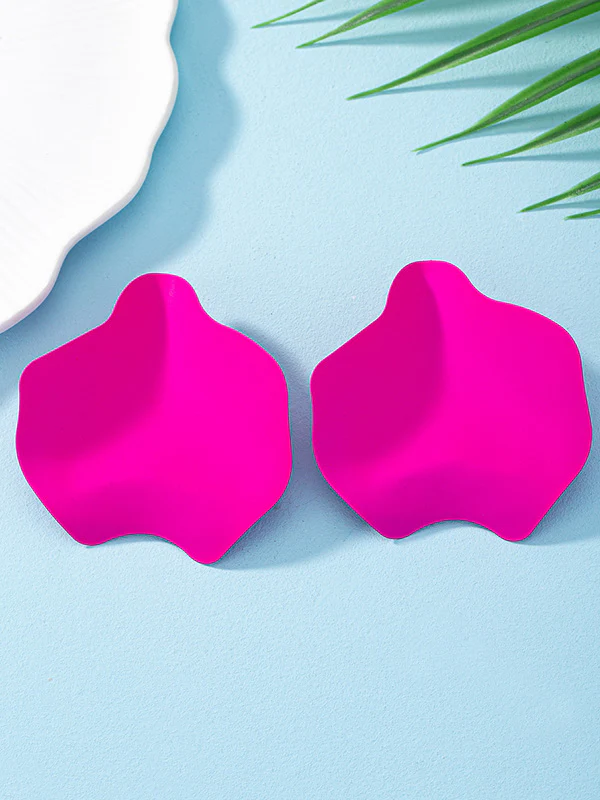 Geometric Drop Earrings - Image 3