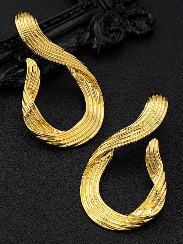 Geometric Drop Earrings - Image 5