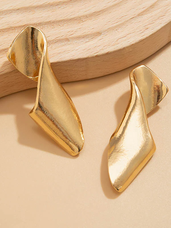 Geometric Drop Earrings - Image 5