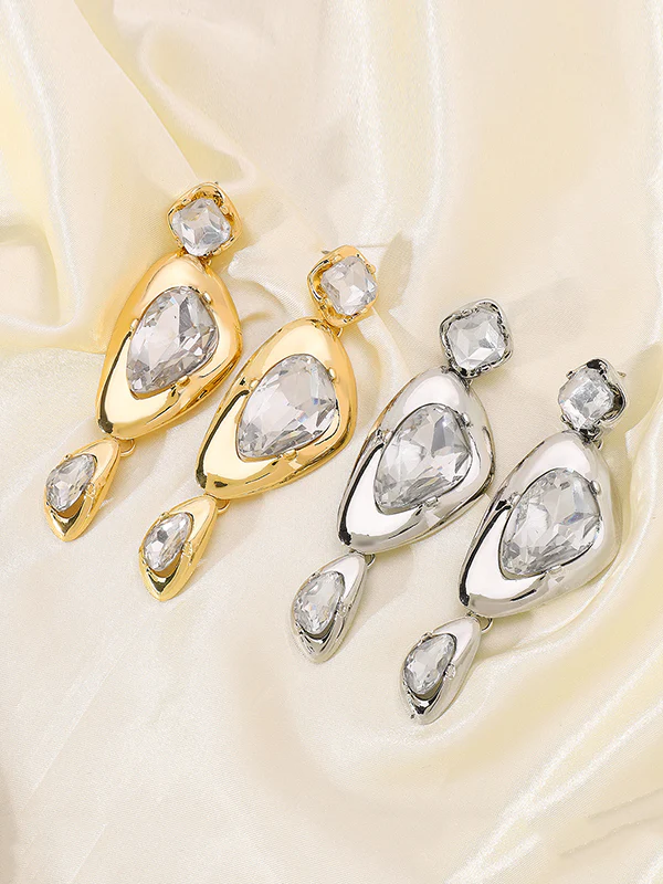 Geometric Drop Earrings - Image 8