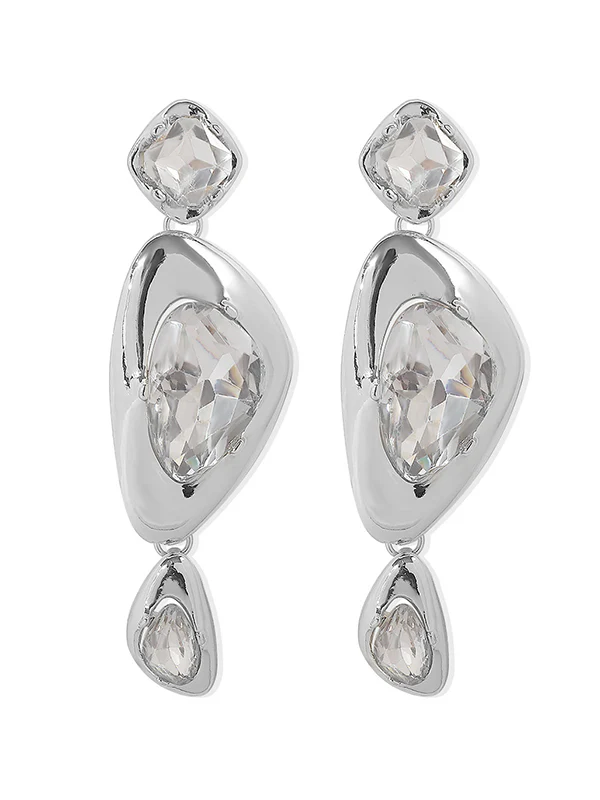 Geometric Drop Earrings - Image 9