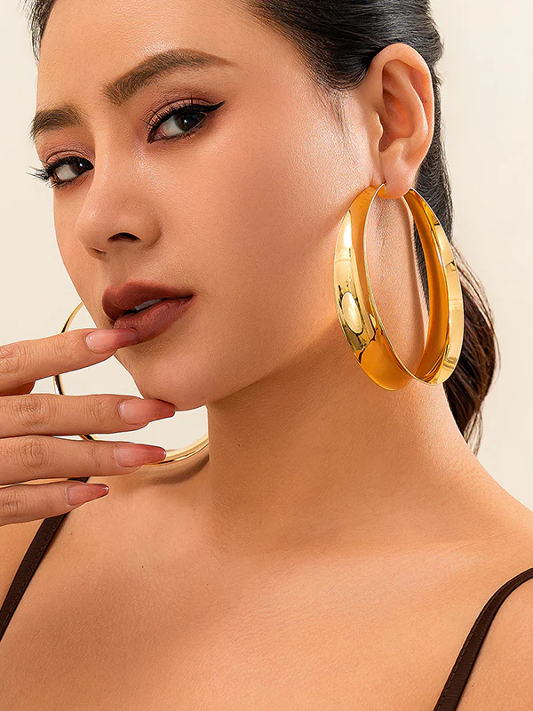 Geometric Drop Earrings - Image 4