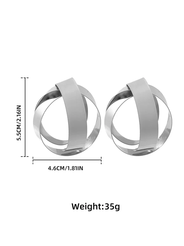 Geometric Drop Earrings - Image 12