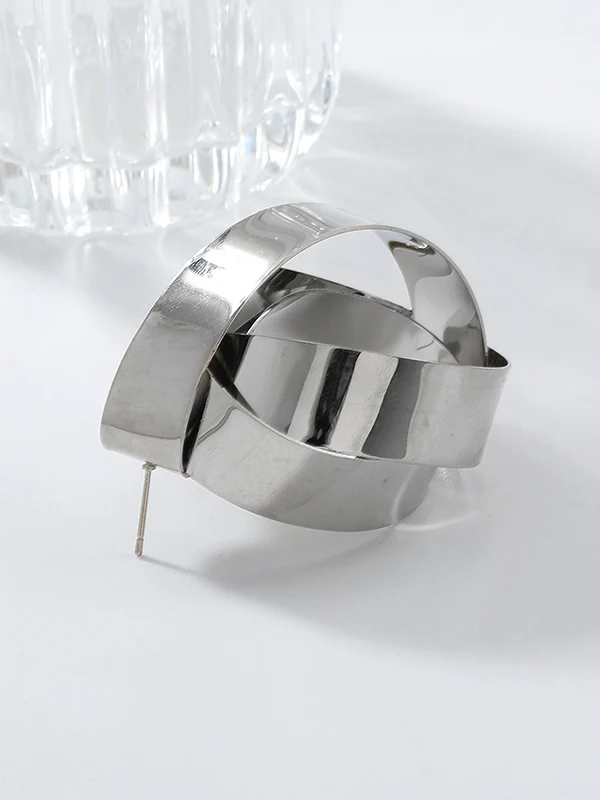 Geometric Drop Earrings - Image 5
