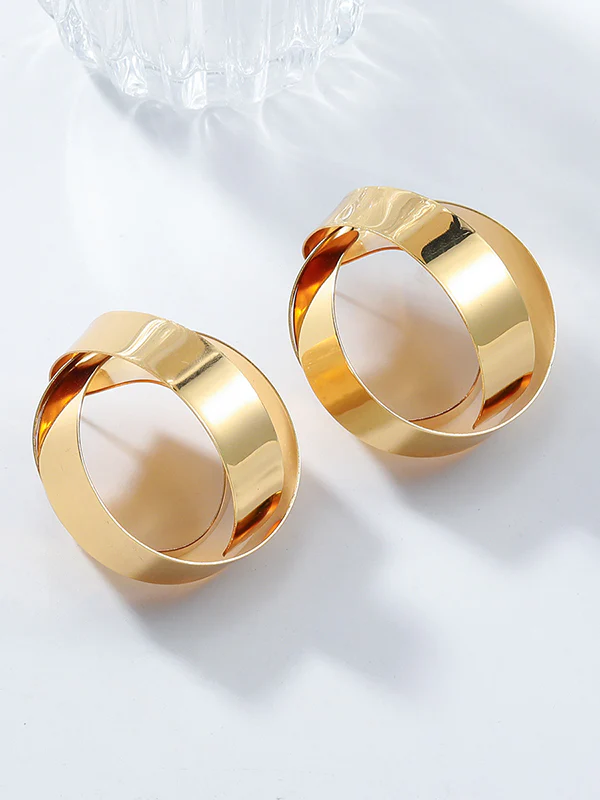 Geometric Drop Earrings - Image 9