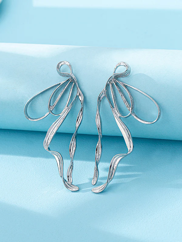 Geometric Drop Earrings - Image 4