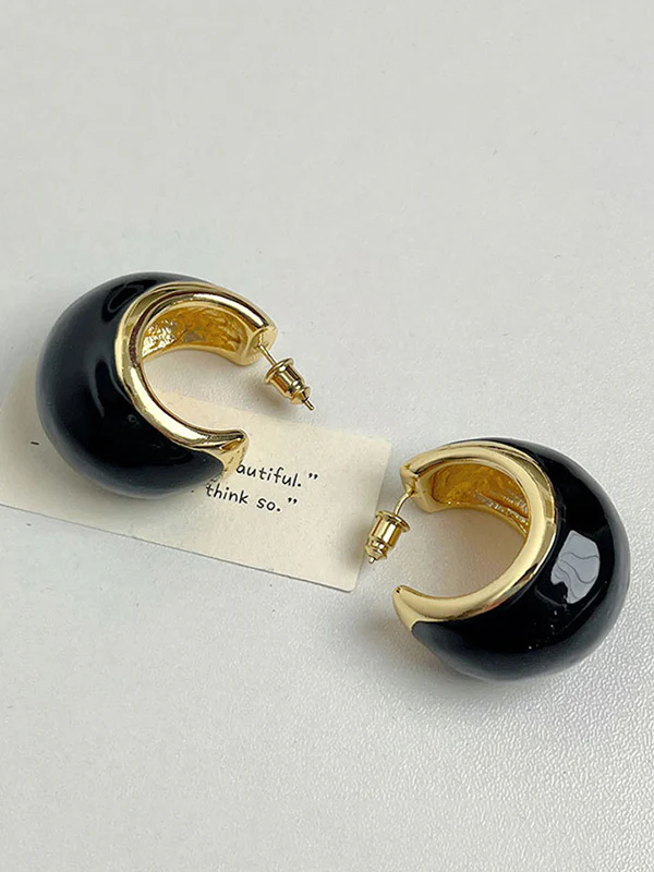 Geometric Drop Earrings - Image 6