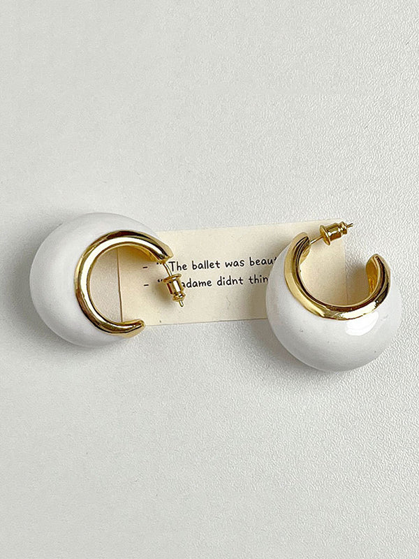 Geometric Drop Earrings - Image 7