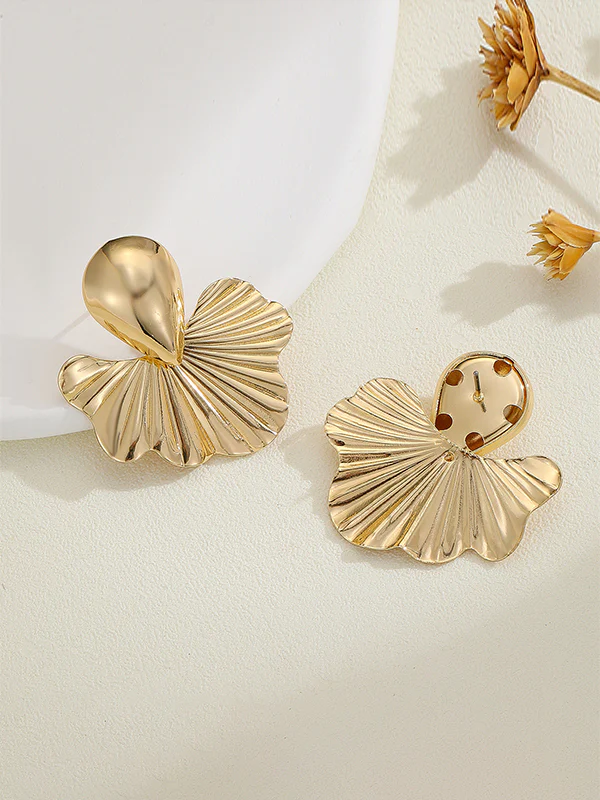 Geometric Drop Earrings - Image 3