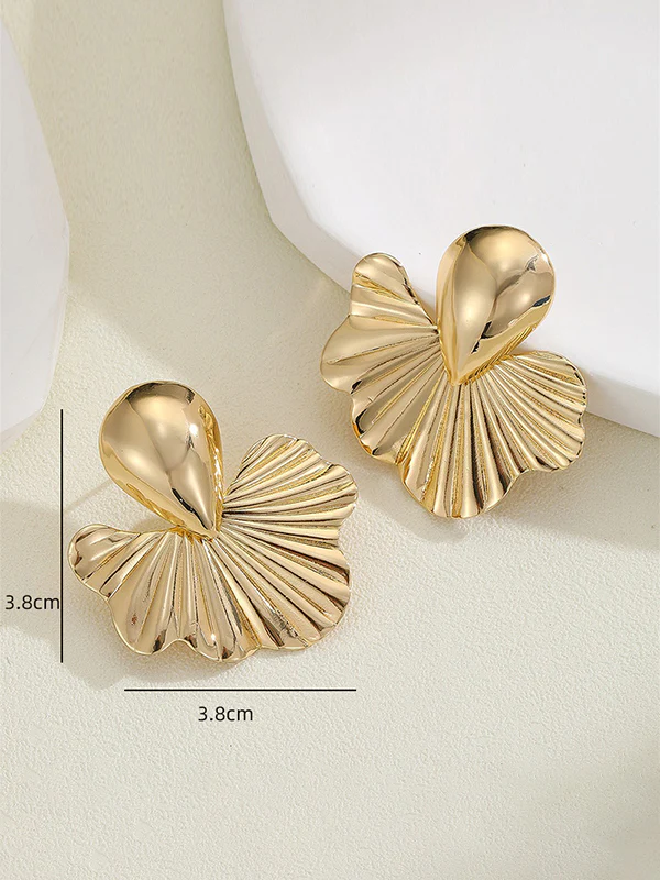 Geometric Drop Earrings - Image 5