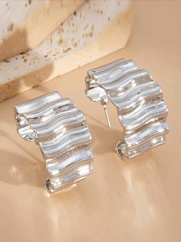 Geometric Drop Earrings - Image 10